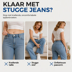 Noor jeans - klaar met stugge jeans