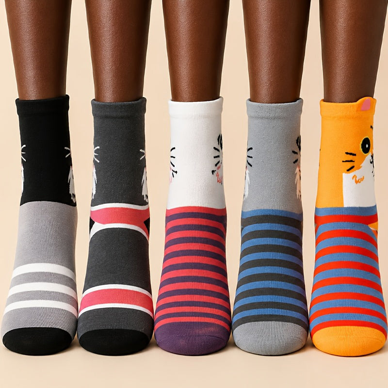 Set Van 5 Paar Cartoonsokken