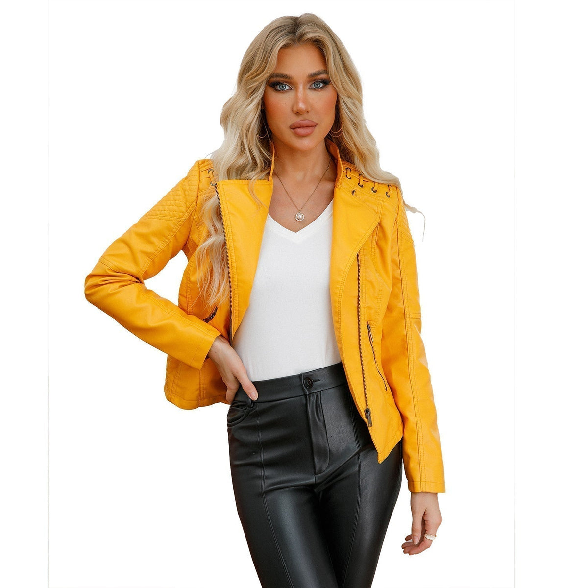 Cleo - Veste en agneau lavé