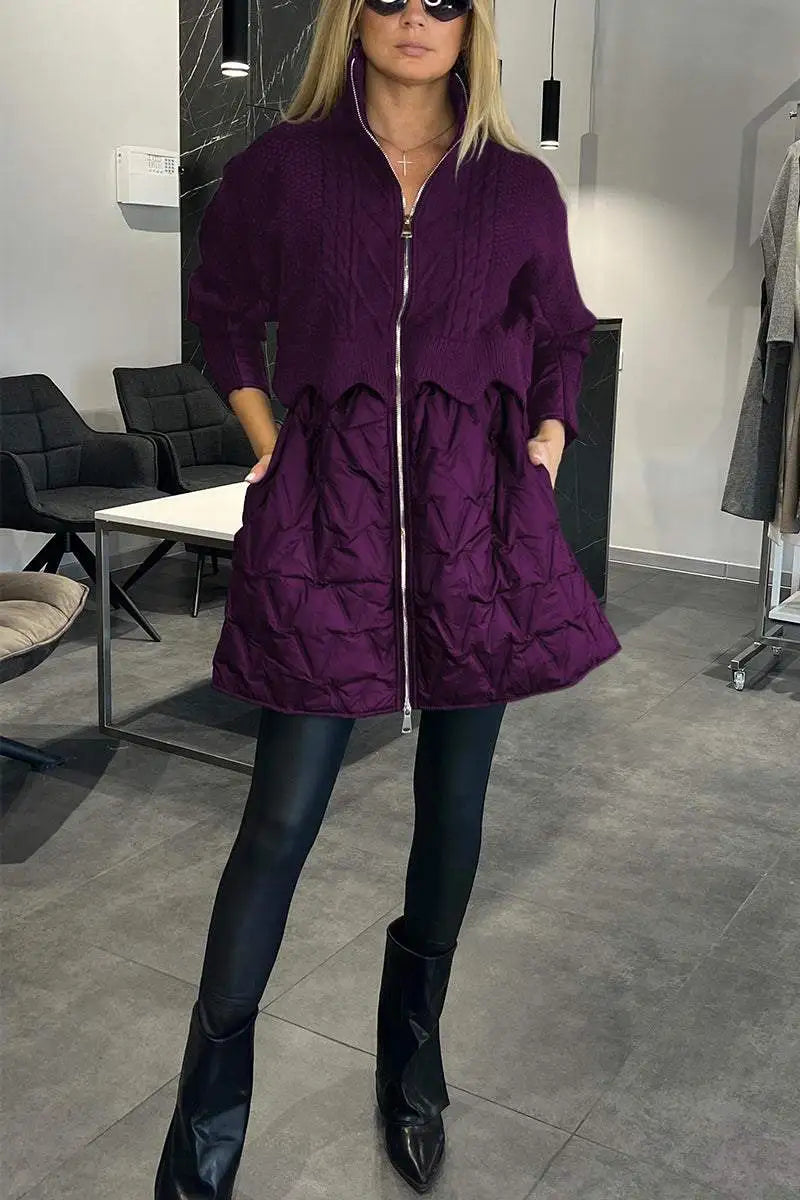 Octavie - Veste zippée tendance et chaude
