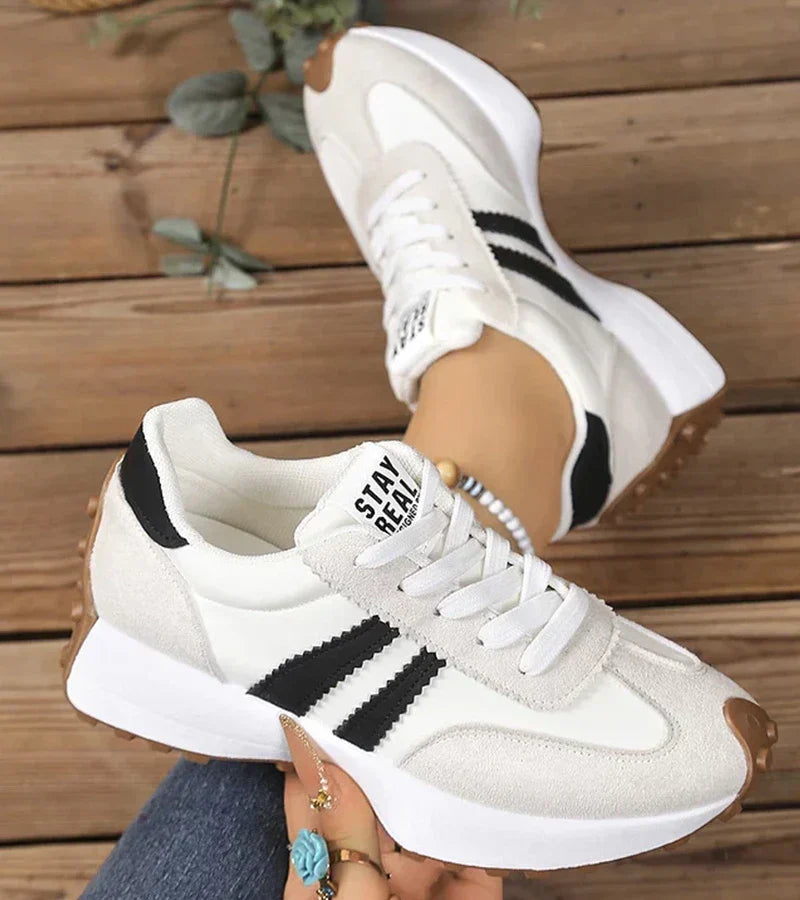 Quivelle - Sneakers Confort à Plateforme Ergonomique