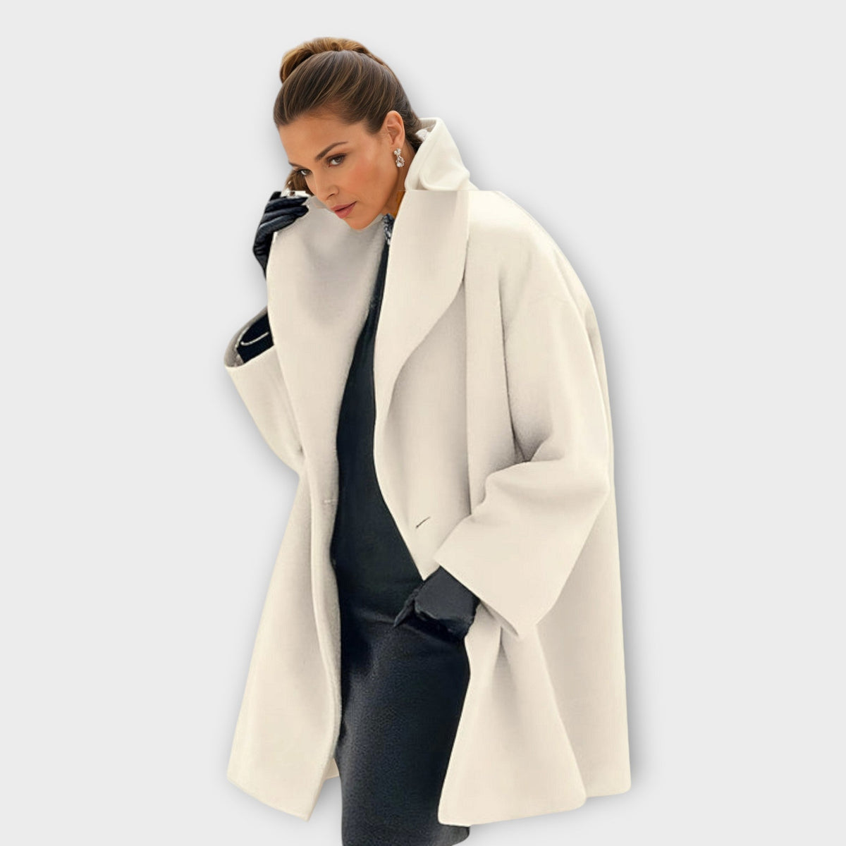 Zoé - Veste en laine coupe-vent