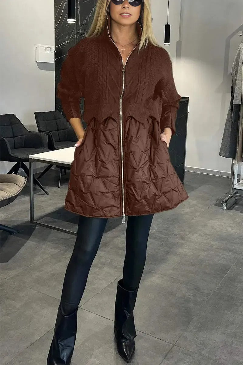 Octavie - Veste zippée tendance et chaude