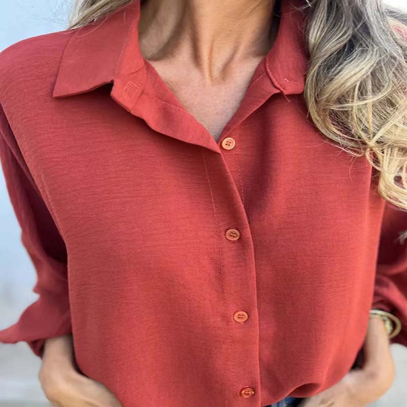 Aenor - Chemise Élégante et Polyvalente à Manches Lanterne