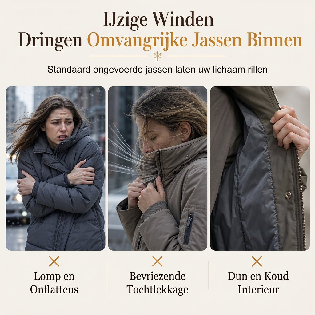 Isa - Gewatteerde Parka met Imitatiebont